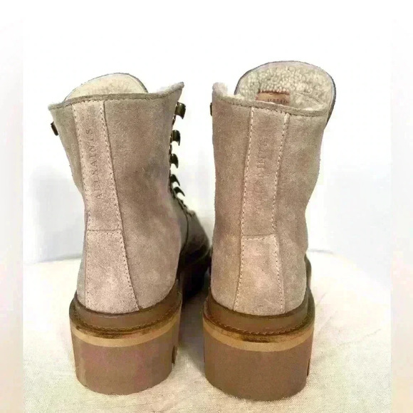 NWOT AllSaints Wanda Sherling Boots - Picture 4 of 7